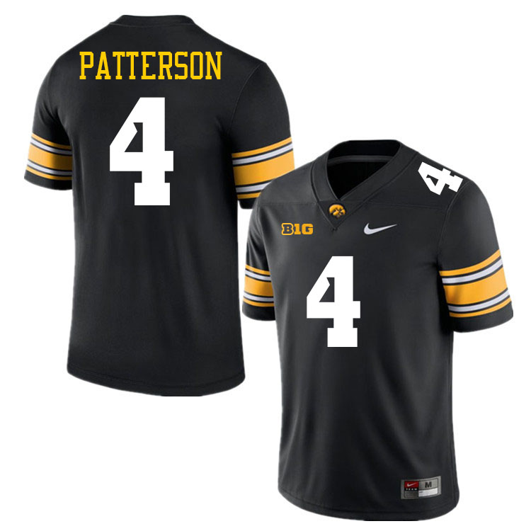 Jaziun Patterson Iowa Jersey,University Of Iowa Hawkeyes Fotoball Uniforms,Jersey,Gears-Black